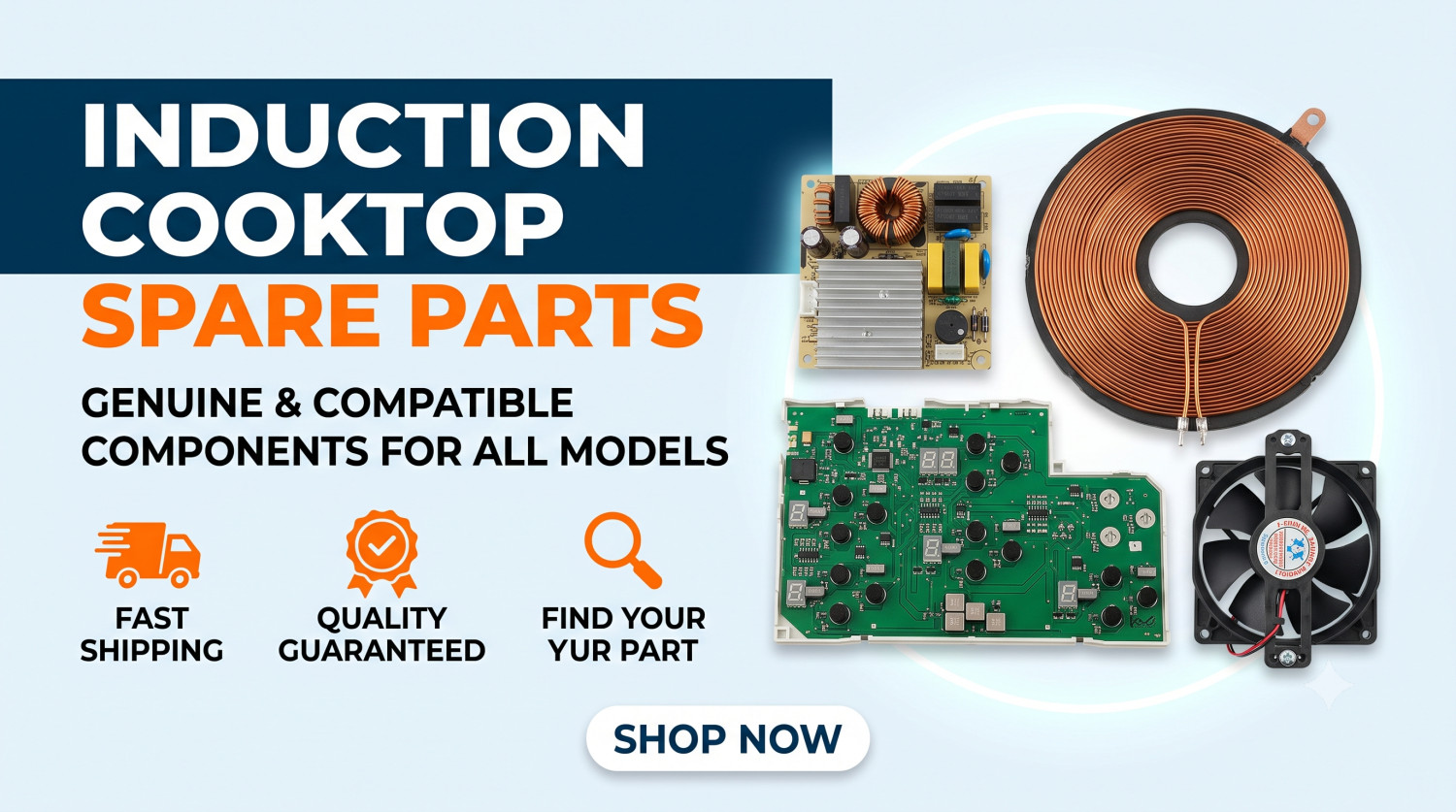Induction Cooktop Spare Parts